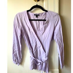 J Crew Factory Lilac Blouse
